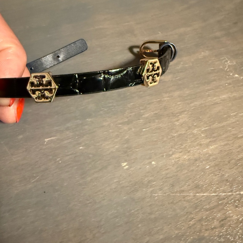 Tory Burch Black and Gold Bracelet